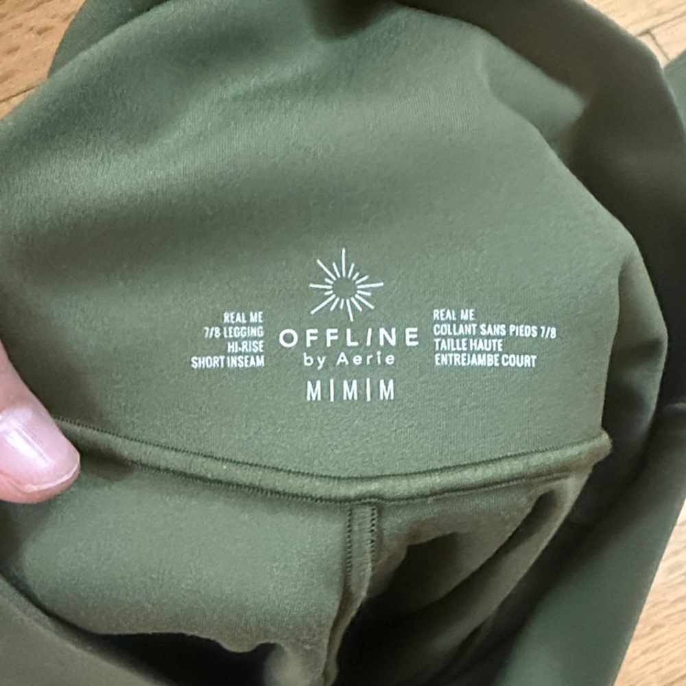 Aerie Offline Real Me 7/8 hi-rise short inseam leggings - Picture 4 of 4